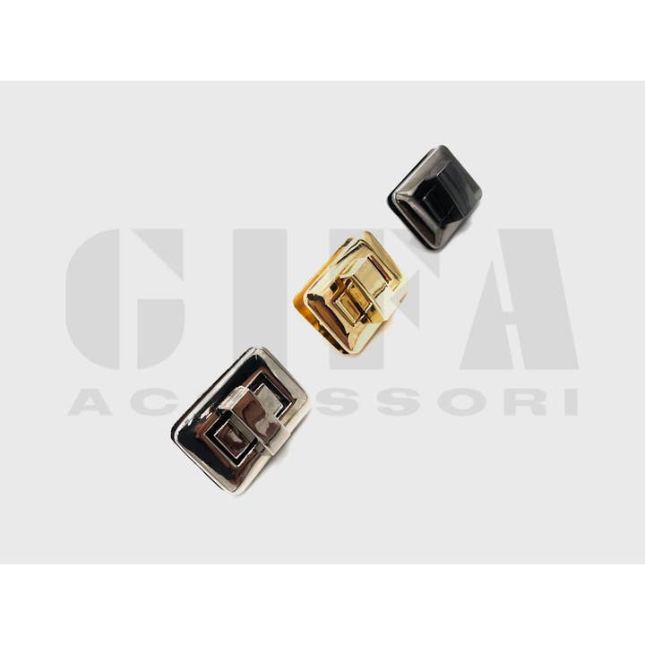 Gifa Accessori - Wholesale Clasp - Rectangular swivel closure art 179