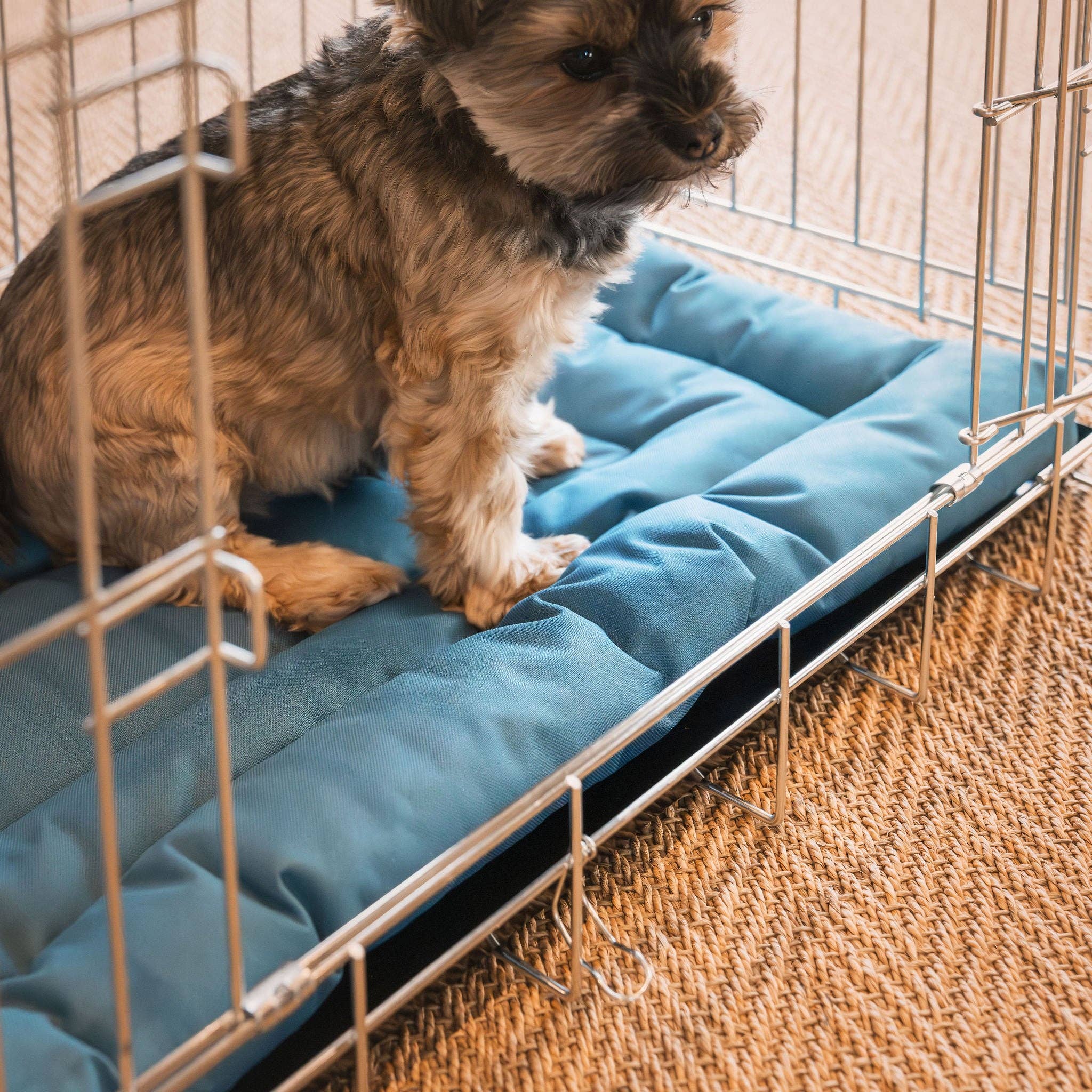 Dog Crate Mat in Ocean for wholesale on Faire4