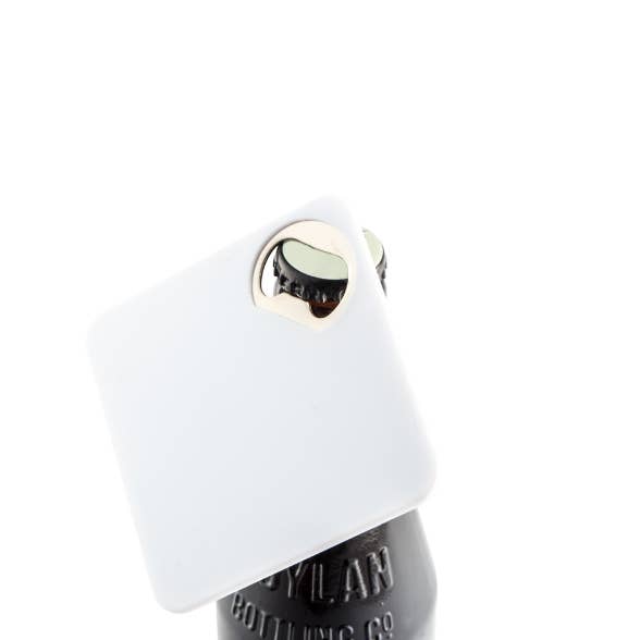 Plastic Drink Coaster Favor With Bottle Opener for wholesale by Weddingstar Inc.