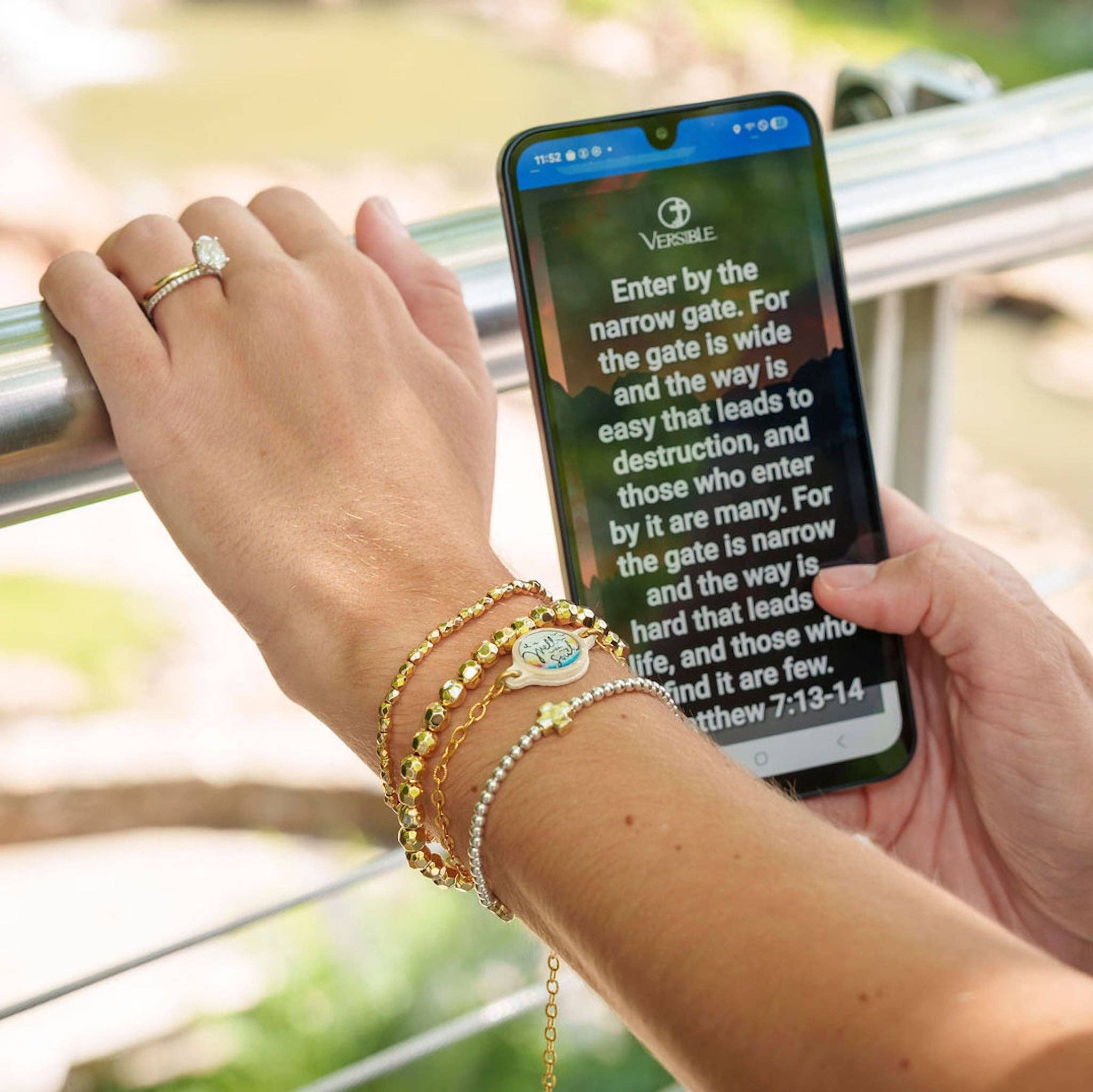 Versible - Wholesale Woven/Braided Bracelet - Tap To Pray® Survivor Series Bracelet30