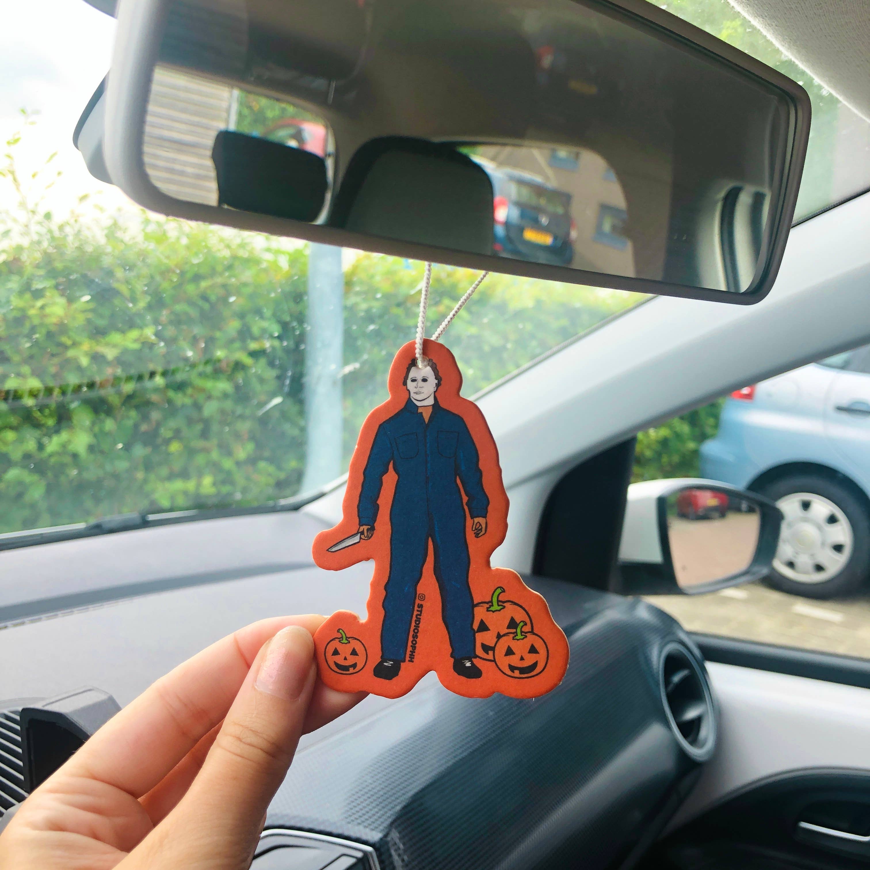 Studio Soph (We Pay Your Import Fees - We Ship DDP) - Wholesale Car Freshener - Unisex - Michael Myers Creepin' It Real Halloween Air Freshener2