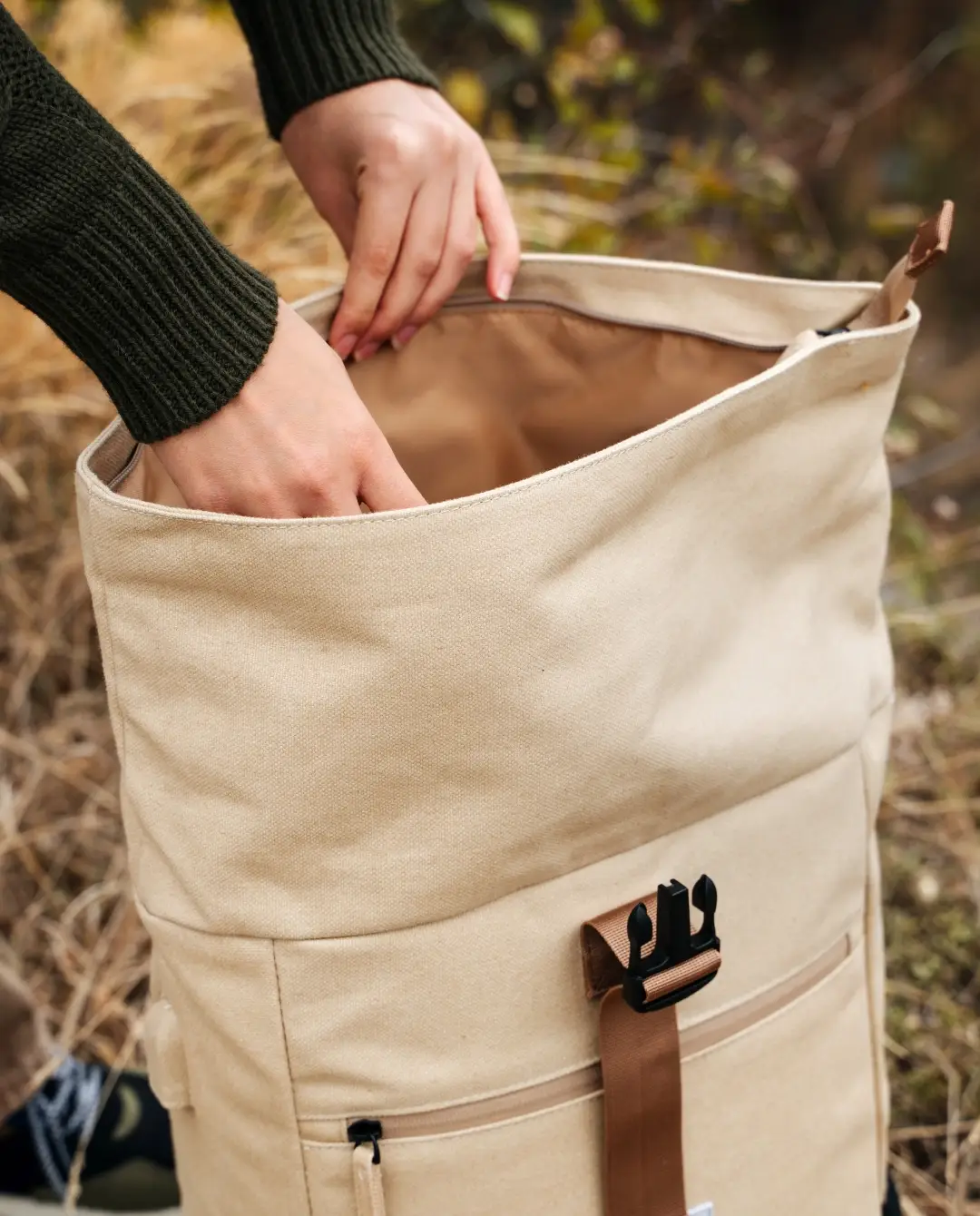 Ginger – wholesale Ryggsäck - Unisex – Polar Explorer ryggsäck i hampematerial – Arcticus10