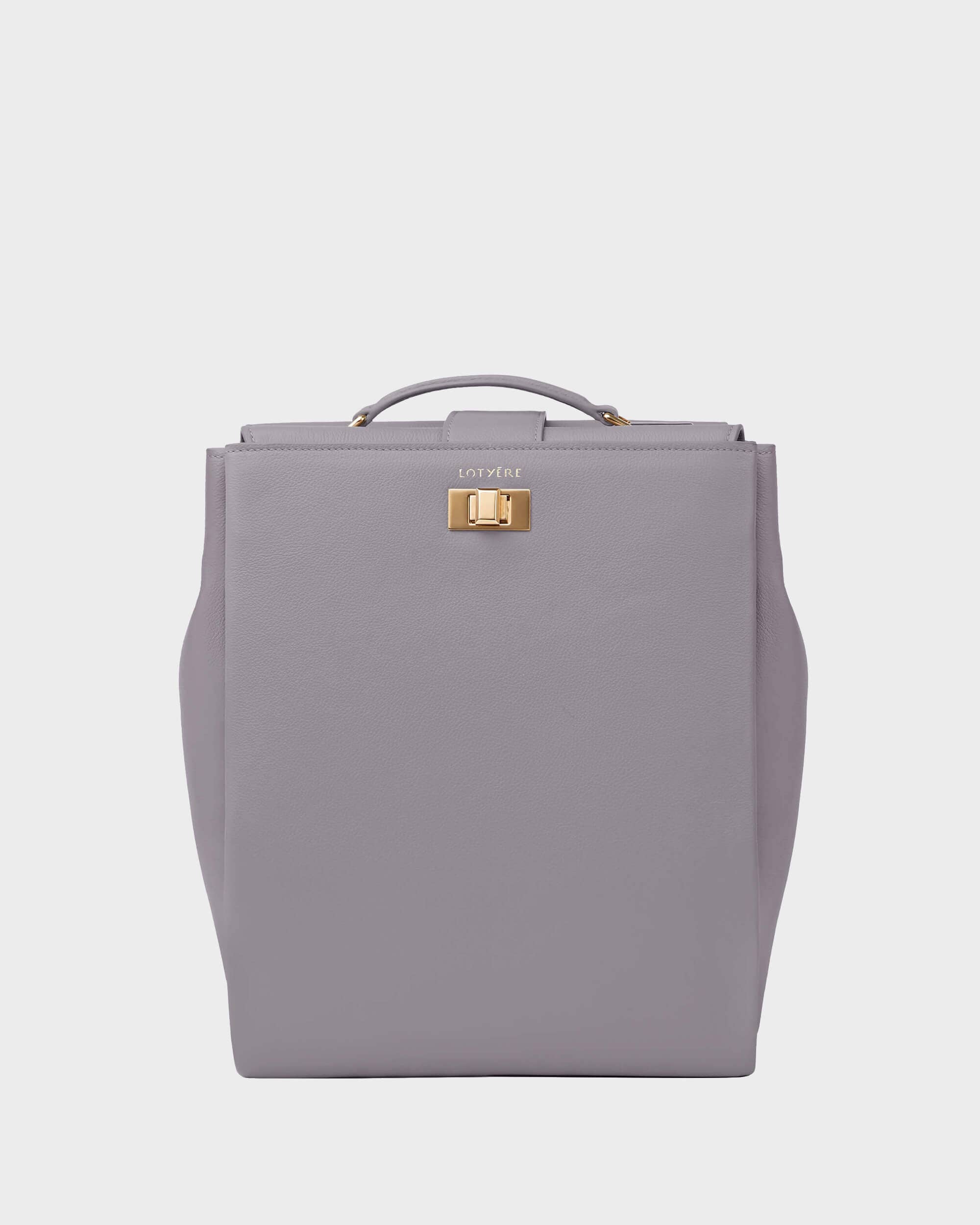 Lotyere – wholesale Backpack – Unisex – Zaino Grande Grigio Viola3