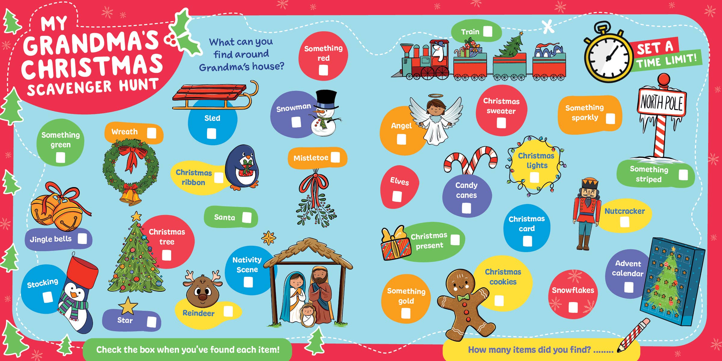 Sourcebooks - Wholesale Coloring & Activity Book - Kids & Baby - Christmas at My Grandma's House2