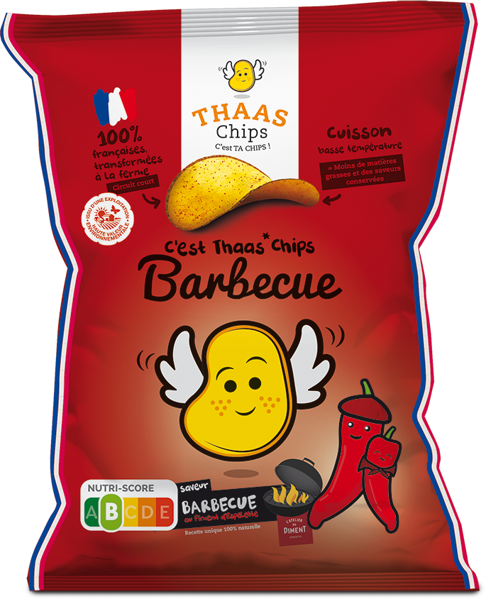 Thaas Chips - Vente Chips - CHIPS BARBECUE 110g 1