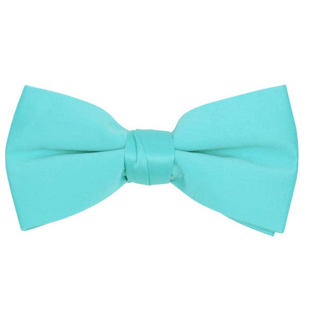 Selini New York - Wholesale Bow Tie - Men's - Men's 2.5" Poly Satin Clip On Bow Ties23