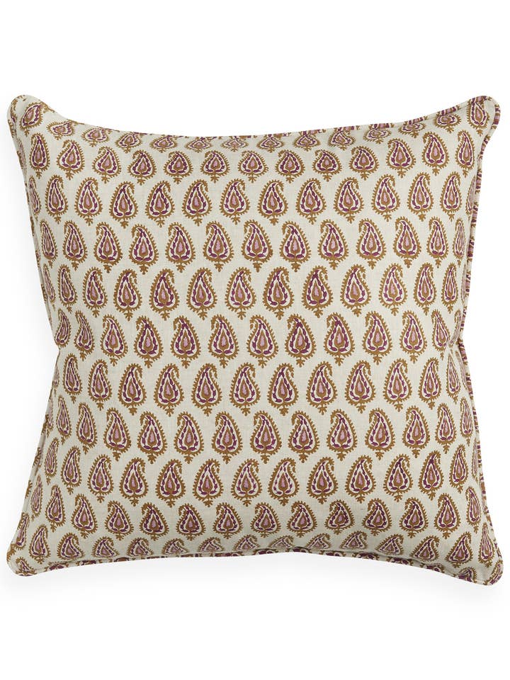 Cuscino in lino Sundara Moonflower 50x50cm per la vendita all'ingrosso da parte di Walter G