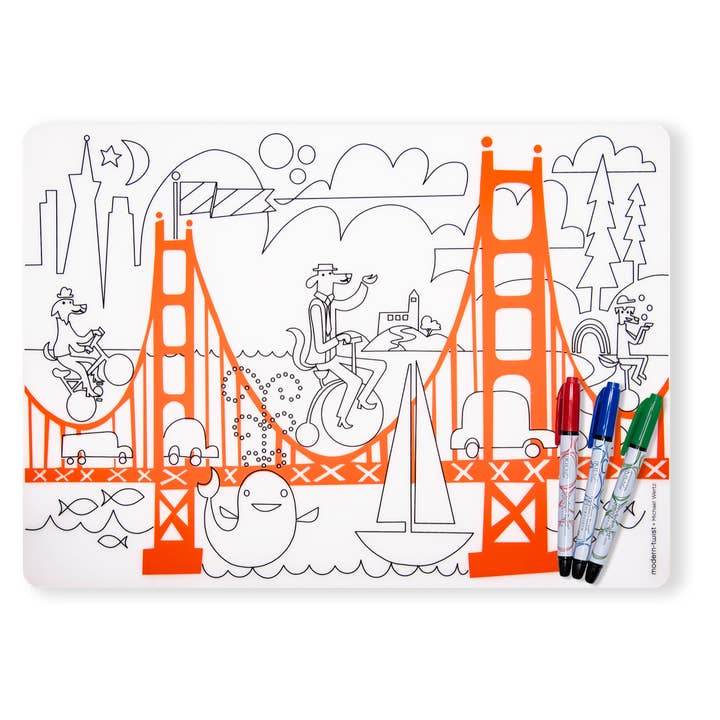 Conjunto Mark-Mat: São Francisco por atacado de modern-twist