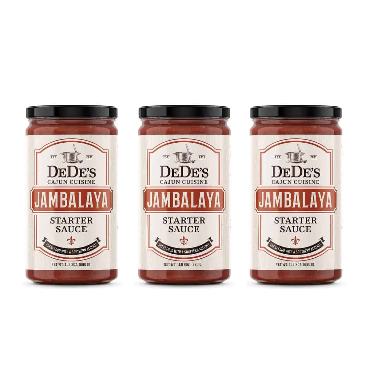 Dede’s Cajun Cuisine – Molho por atacado – Molho Inicial para Jambalaya Dede’s Cajun Cuisine1