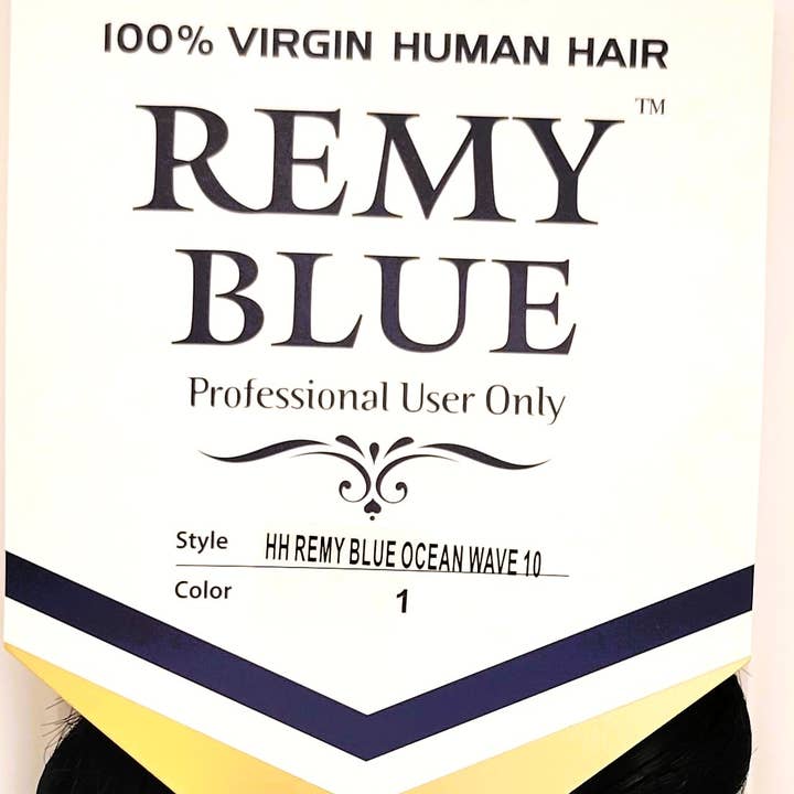 AEsthetic – wholesale Hårförlängningar – REMY BLÅ NYA OCEAN VÅG0