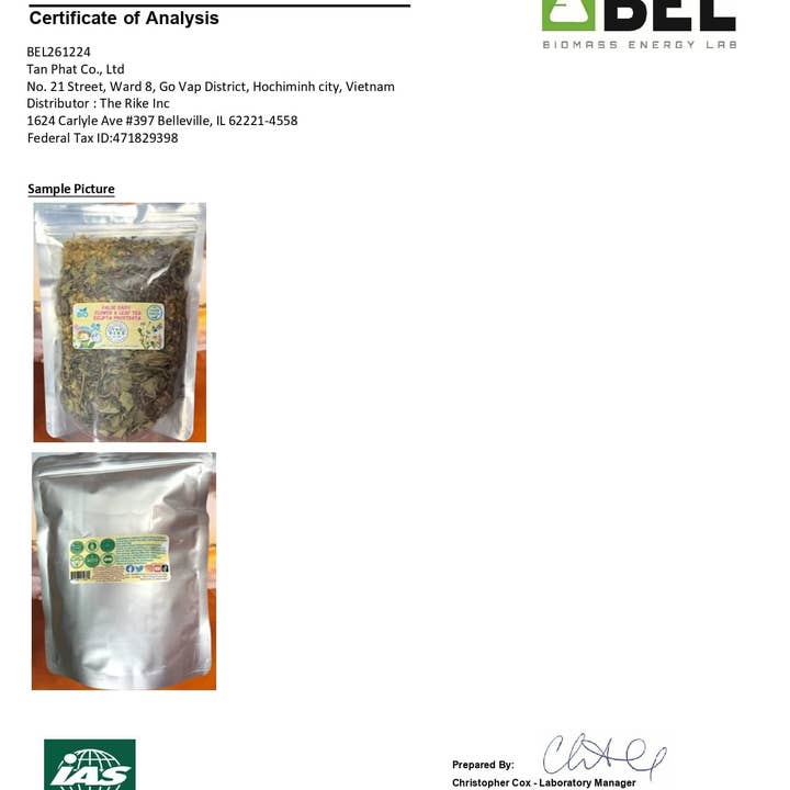 The Rike - Wholesale Loose Tea - 100-gram Eclipta Alba tea - YERBA DE TAJO False Daisy Flower