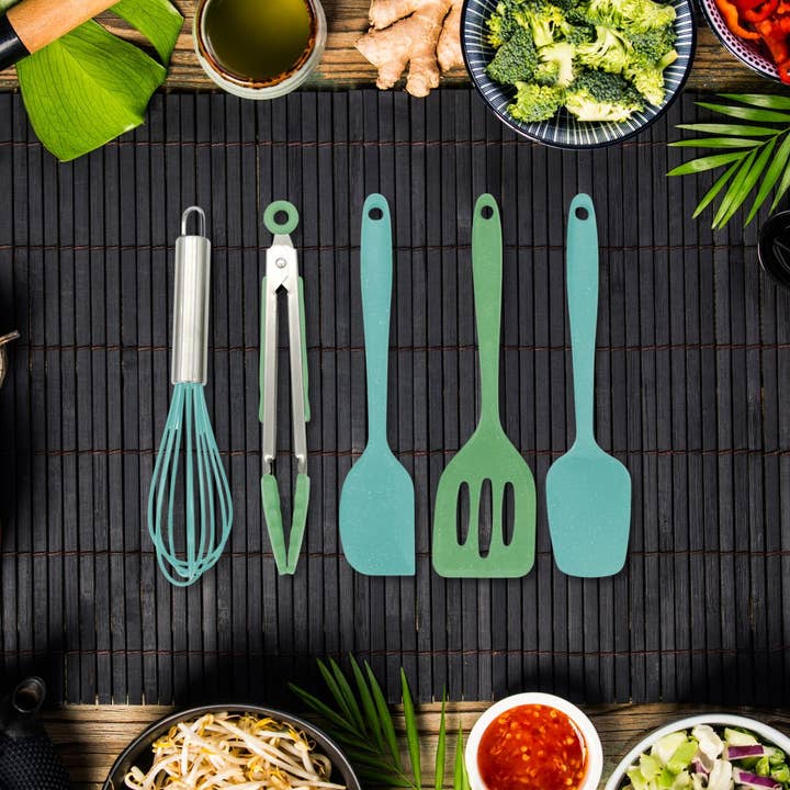 Fackelmann - Wholesale Kitchen Utensil Set - 5 Fackelmann silicone children's kitchen utensils4