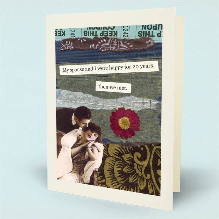 Glücklicher Ehepartner Card für den Großhandel von Mina Lee Studio