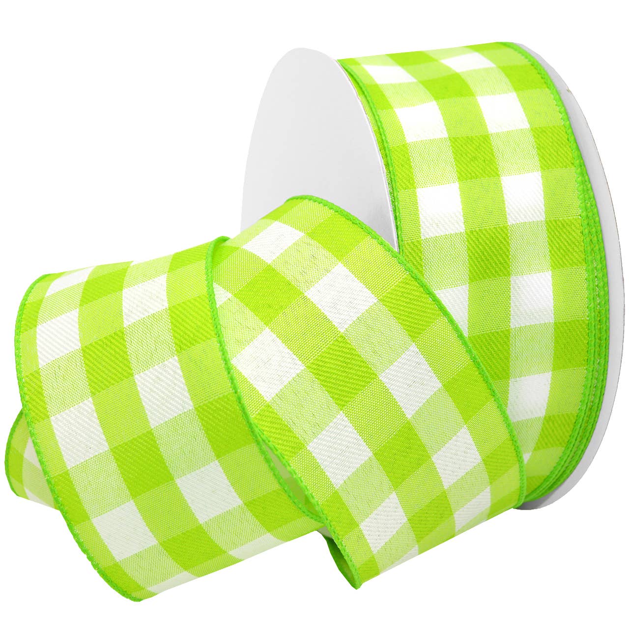Morex Ribbon - Wholesale Ribbon - Gift Wrapping - #7382 Gingham Style (wired) Plaid11