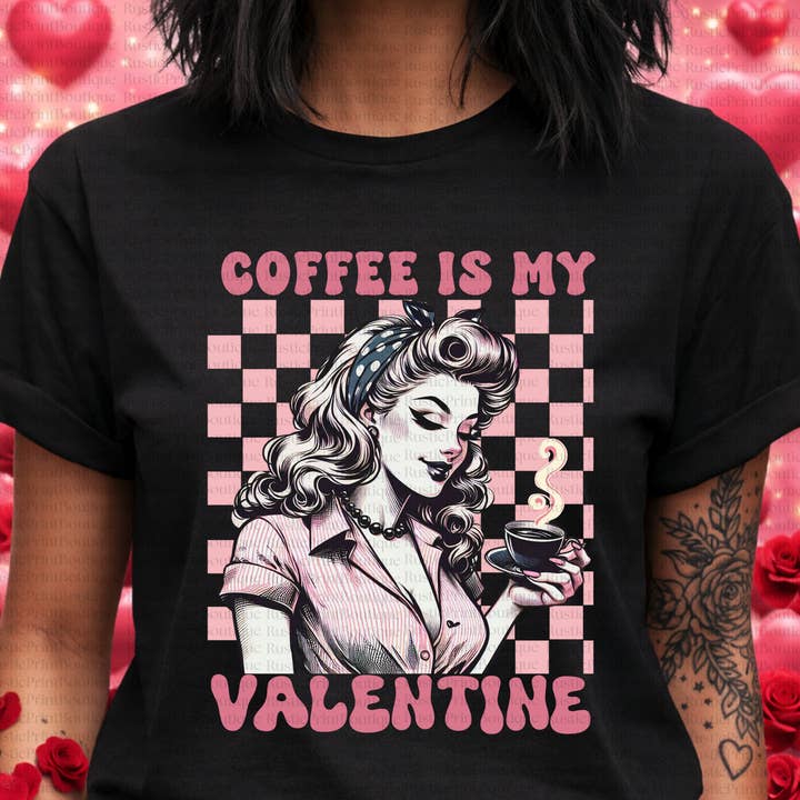 Valentine's Day Shirt Unisex Graphic Valentine Tee for wholesale by RusticPrintStudio