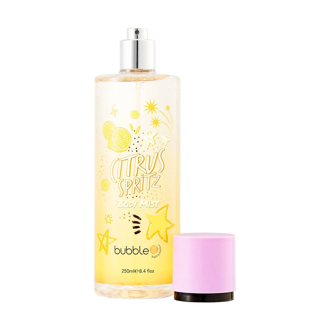 Bubble T Cosmetics - Wholesale Face & Body Mist/Water - Citrus Spritz Body Mist (200ml)1