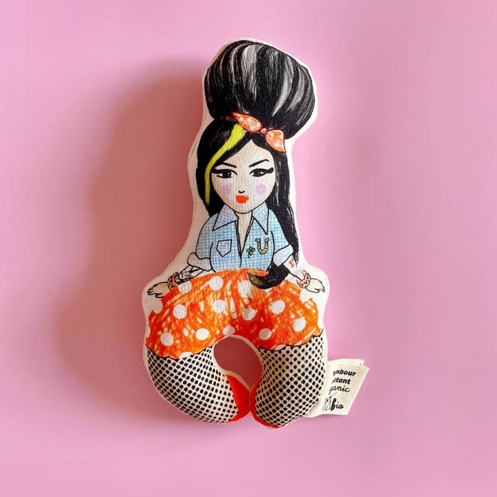 Tambour Battant - Wholesale Rammelaar - Baby - Amy Red baby rammelaar1