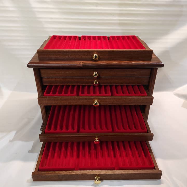 Collectible pen storage cabinet for wholesale by Coins&More