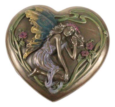Pacific Trading - Wholesale Decorative Box - Fairy Heart Box