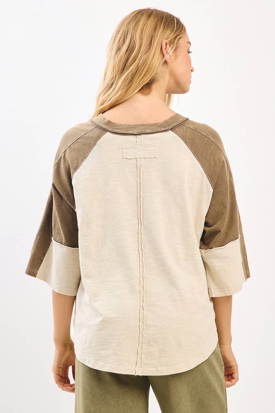 mittoshop – wholesale Tunic – Women’s – PEACE SIGN PATCH MINERAL WASH TOP6