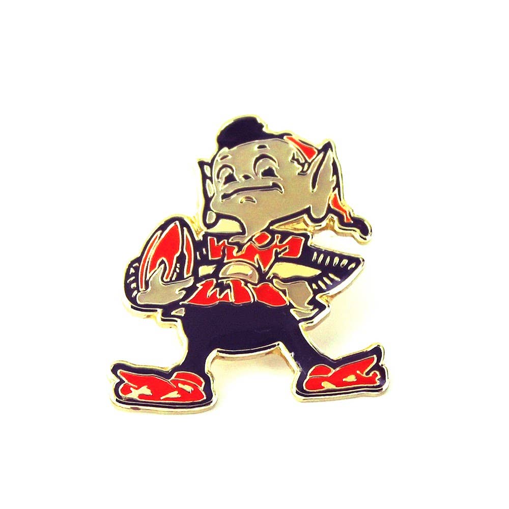 Aminco USA - Wholesale Lapel Pin/Button - NFL Cleveland Browns Logo Pin0