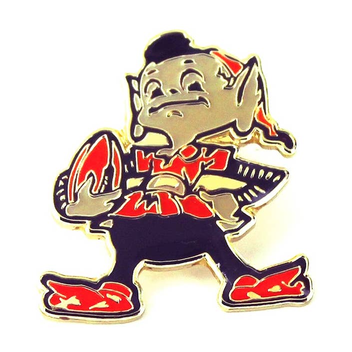 Aminco USA - Wholesale Lapel Pin/Button - NFL Cleveland Browns Logo Pin0