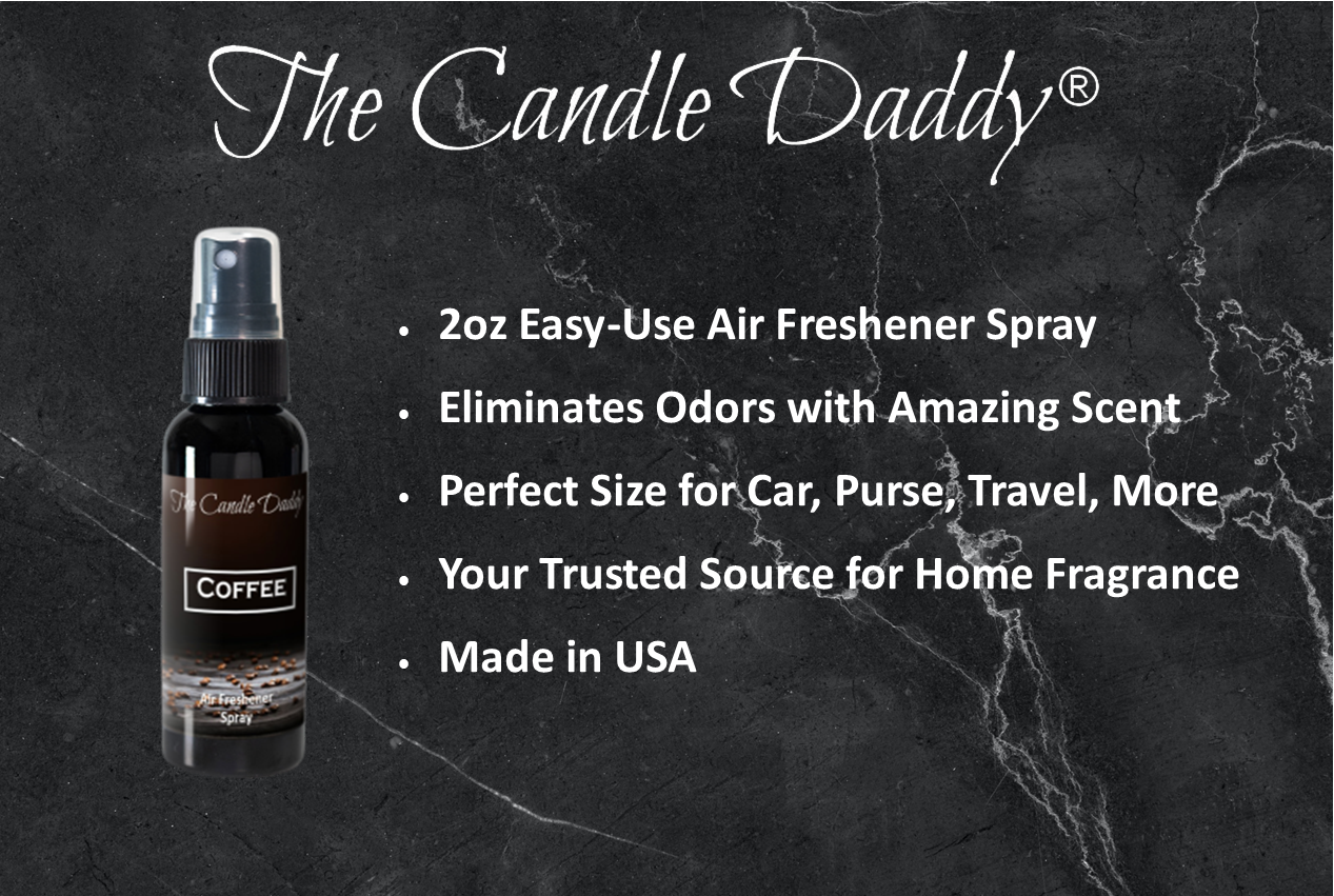 The Candle Daddy - Wholesale Air Freshener - Coffee 2fl oz Air Freshener Spray Coffee Shop Aroma1