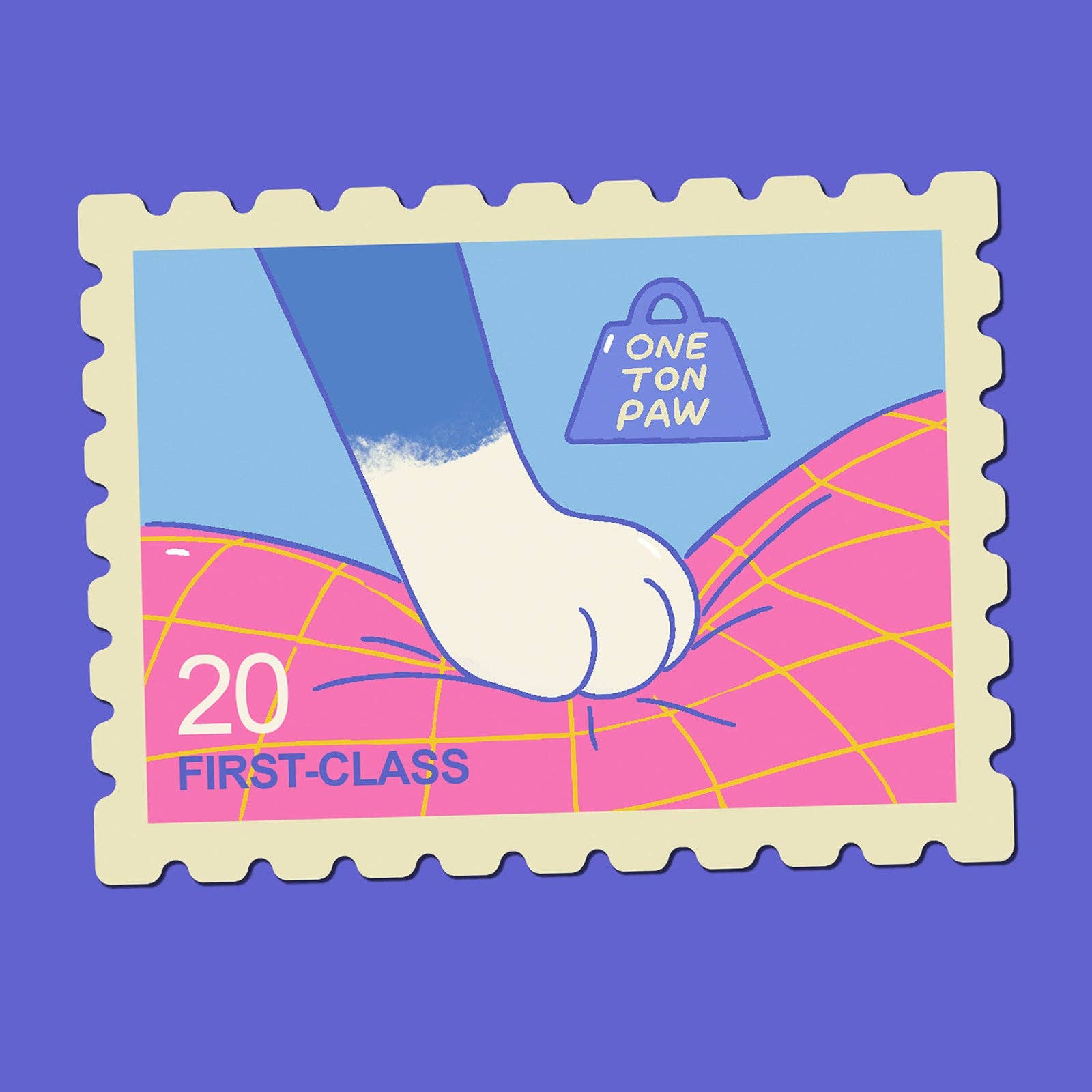 kuru731 - Wholesale Sticker - Cat Parent Stamp Sticker Sheet2