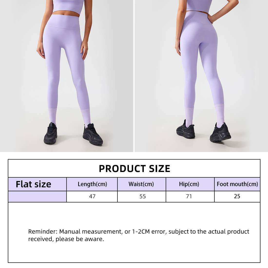 Sodalemon - Wholesale Athletic/Lounge Leggings - Women's - Women One Size No Front Seam Sport Leggings8