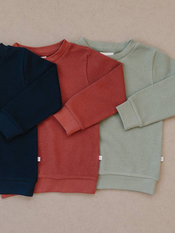 Henry Drew Collection - Wholesale Sweatshirt - Kids - Blank Crew Neck | Dark Sapphire1