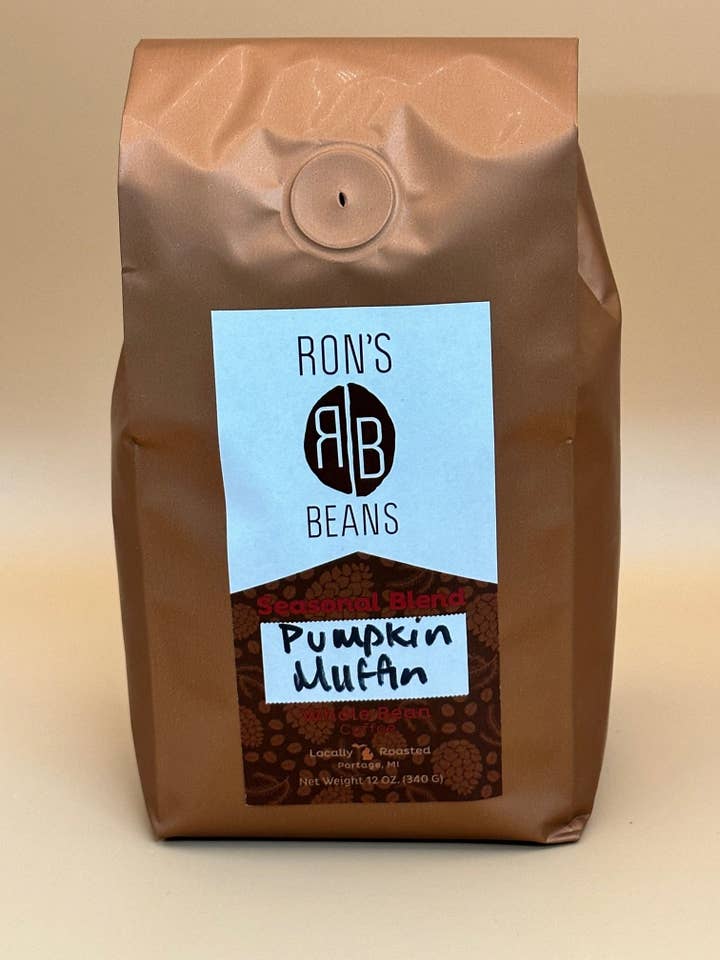Pumpkin Muffin for wholesale by Ron’s Beans