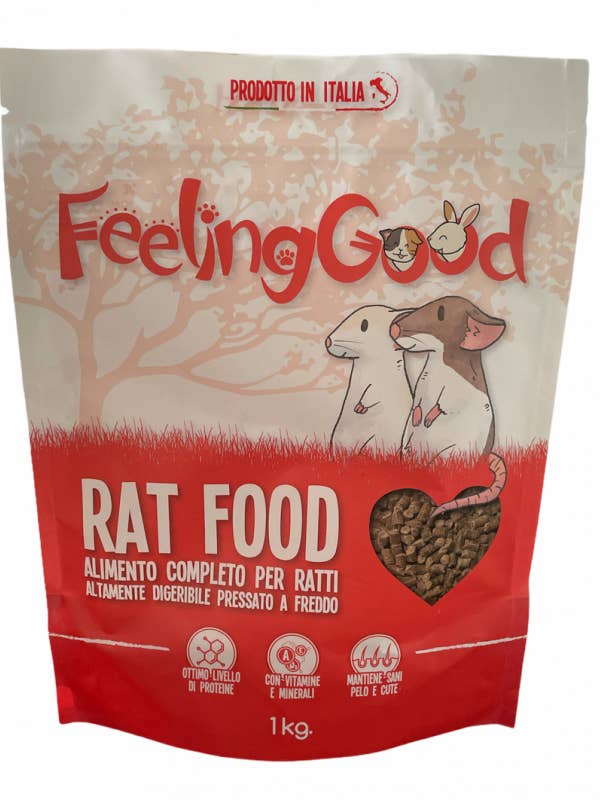 FEELING GOOD RAT FOOD 1 KG per la vendita all'ingrosso da parte di Fantoni s.r.l.