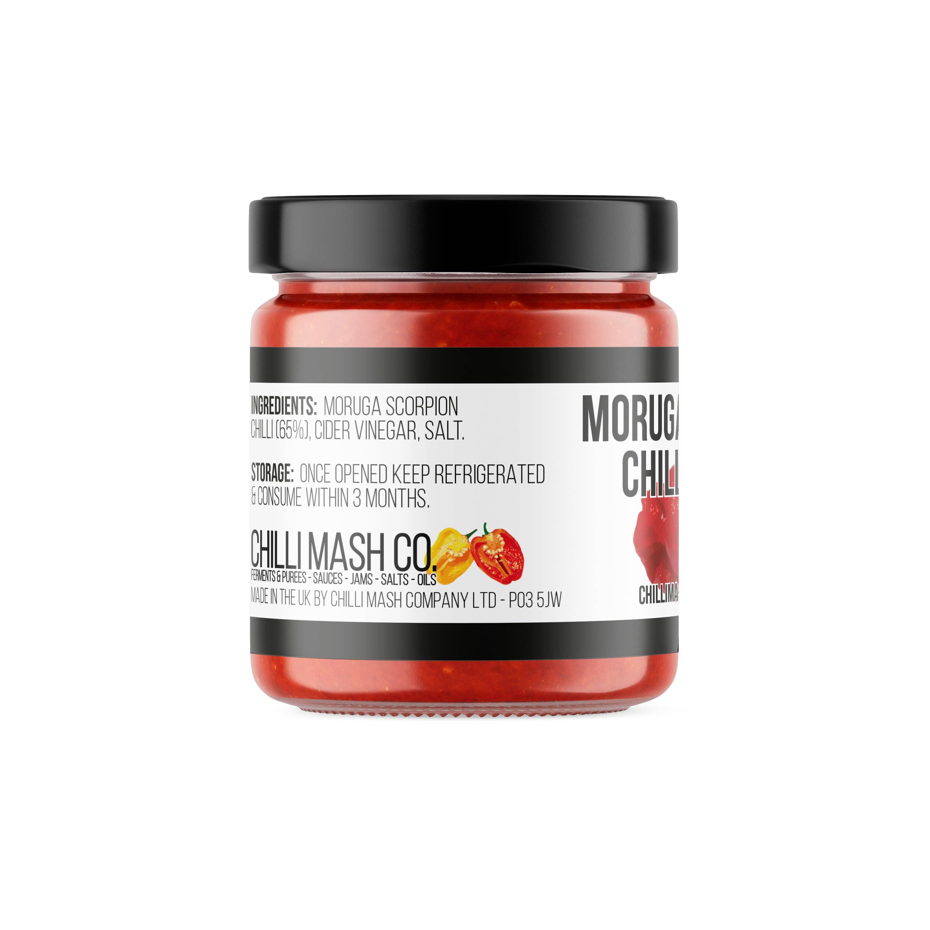 Chilli Mash Company - Vendita all'ingrosso Salse piccanti - Purea di peperoncino Trinidad Moruga Scorpion | 41ml | Chilli Mash Company2