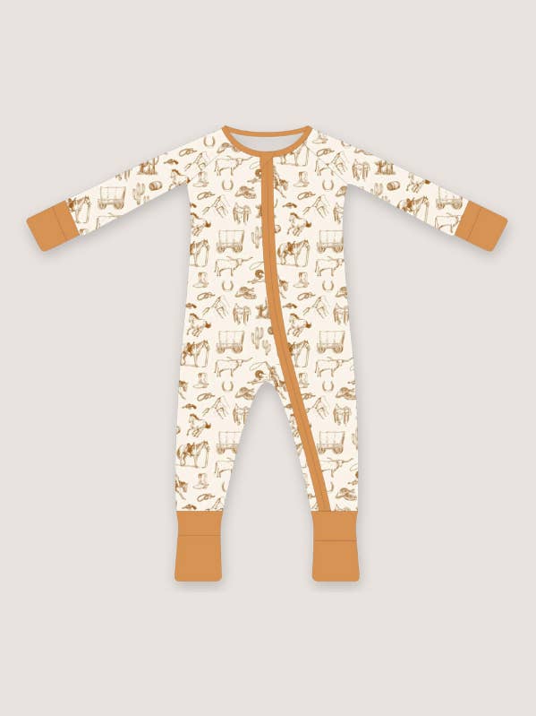 (PREORDER SPRING) Bamboo Loungewear | Camel Cowboy for wholesale by Bleu & Co
