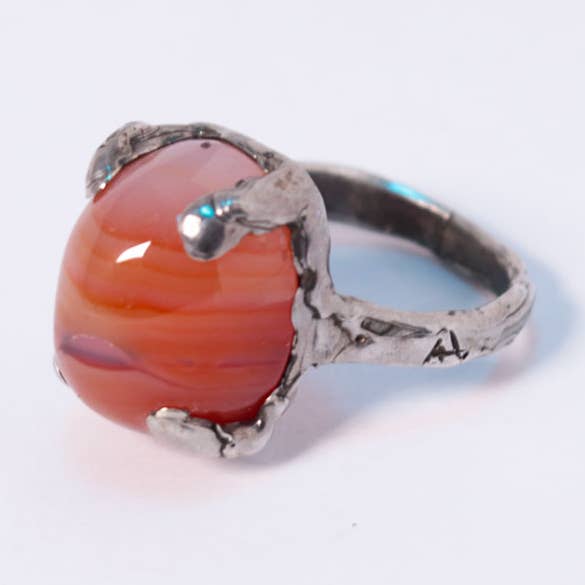 Karneol agat Ring för wholesale av Arlo Haisek