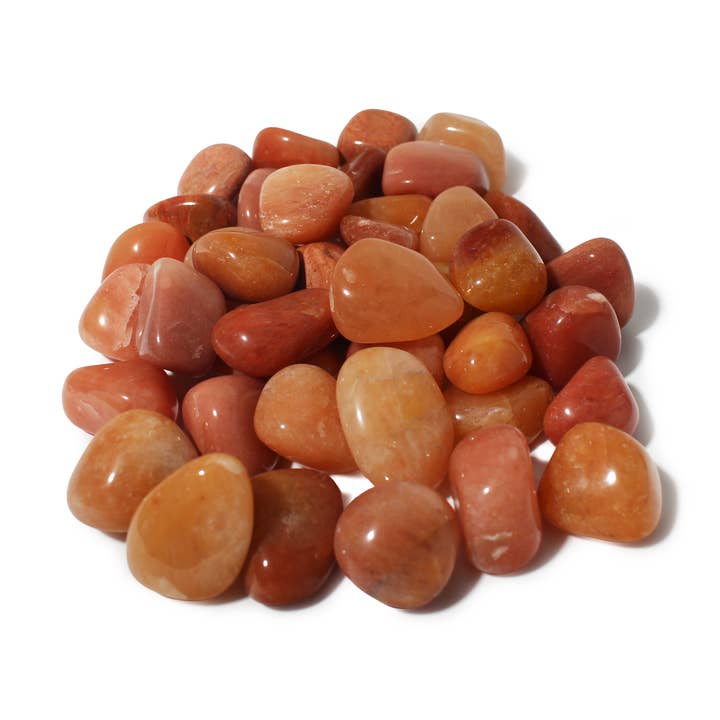 Pierres roulées en aventurine pêche pour la vente par Stonebridge Imports