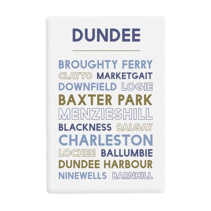 Dundee Fridge Magnet for wholesale by Ingletop