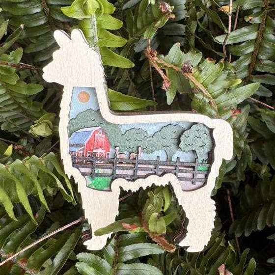 The Wilusz Way - Wholesale Ornament - Alpaca0
