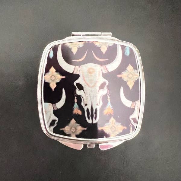 Cedar Hill Country Market - Wholesale Compact Mirror - Mirrored Compacts1