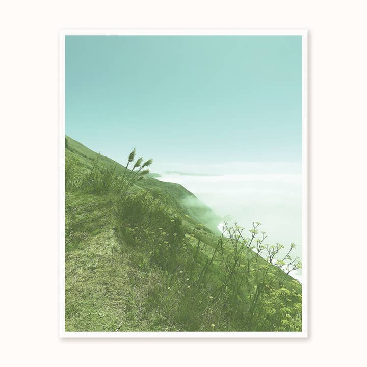 Pampas Grass California Coast Print voor wholesale door Wild and Wandering co.