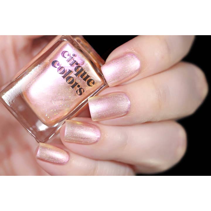 Cirque Colors - Wholesale Nail Polish - Pearlescent Pink to Green Shimmer Nail Polish - Cirque Color5