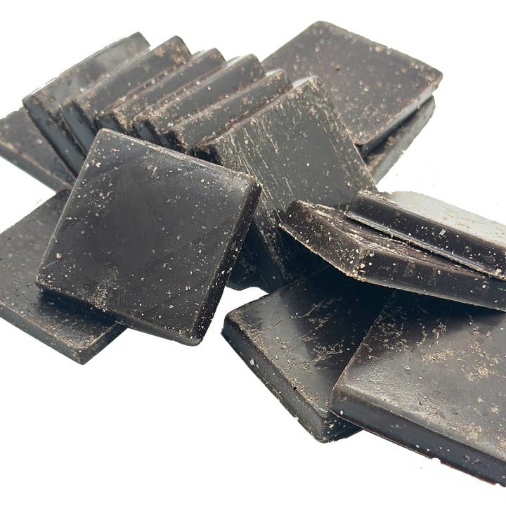 Chocolate Sea Salt Flats for wholesale by David Bradley Chocolatier