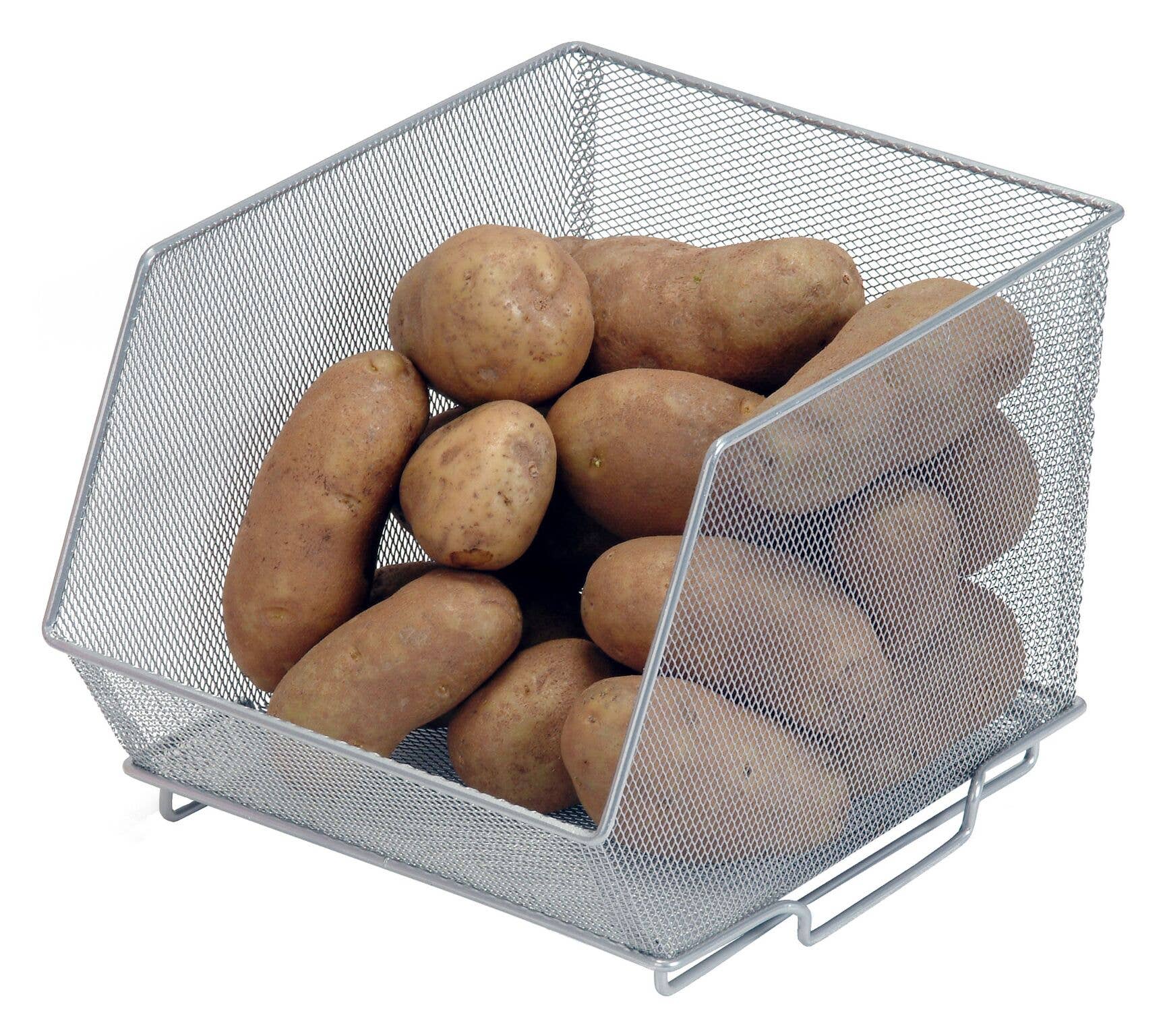 YBM HOME INC. - Vente Rangements/organisateurs de cuisine - Bac empilable en maille, 2 tailles3