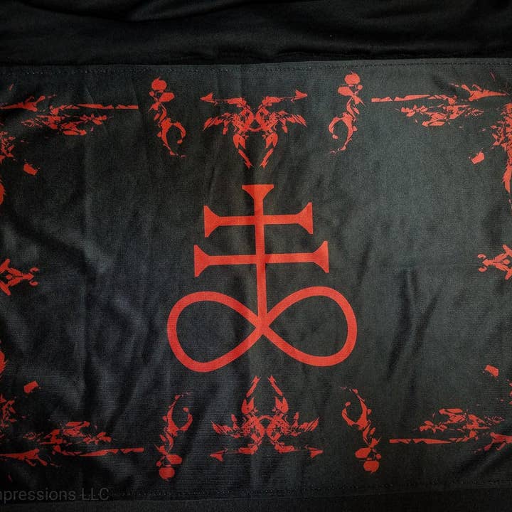 Leviathan Altar Cloth for wholesale by Goetic Impressions