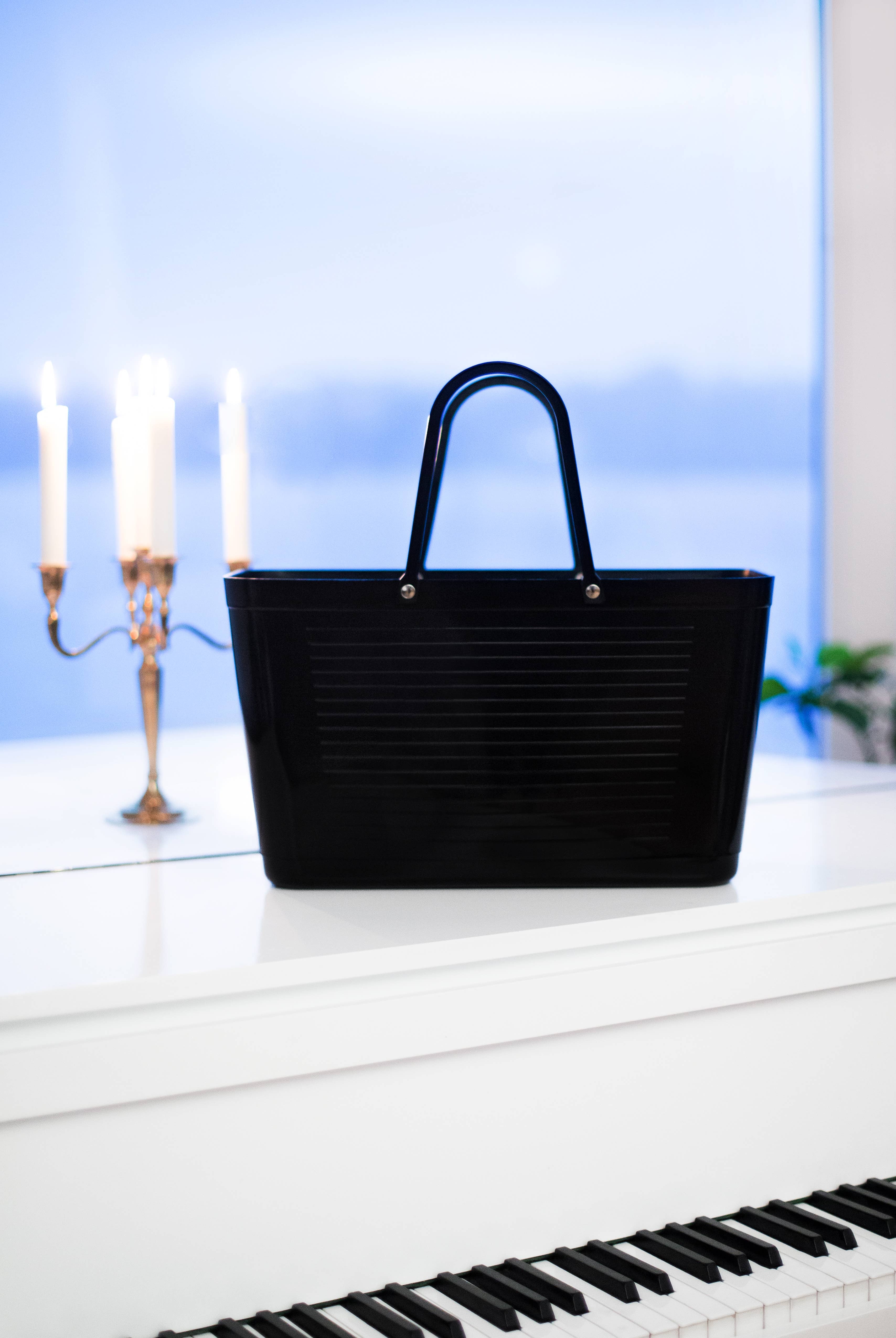 Port Style Enterprises Canada - Wholesale Grocery/Shopping Bag - HINZA  Eco Bag Large Black 15L/15Q3