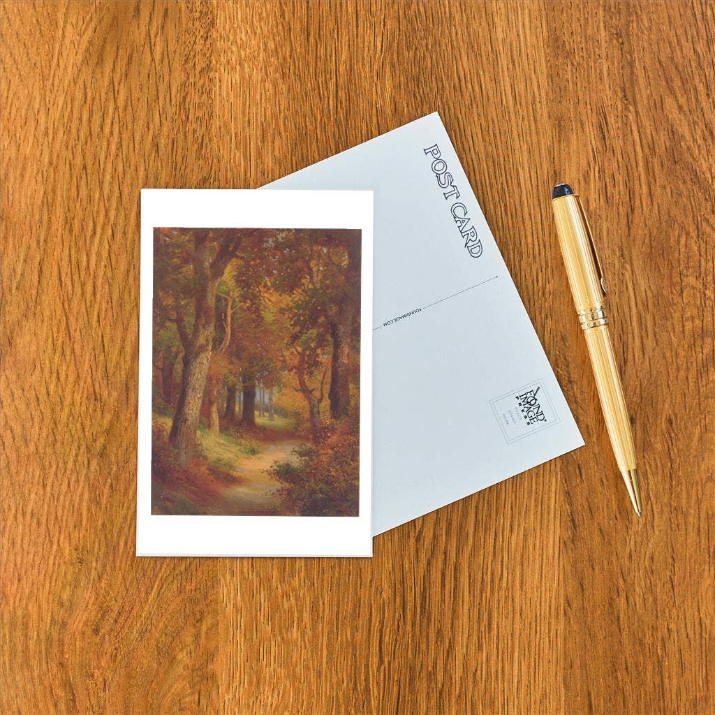 Found Image Press - Wholesale Postcard - Postcard LD-74 Forest Path1