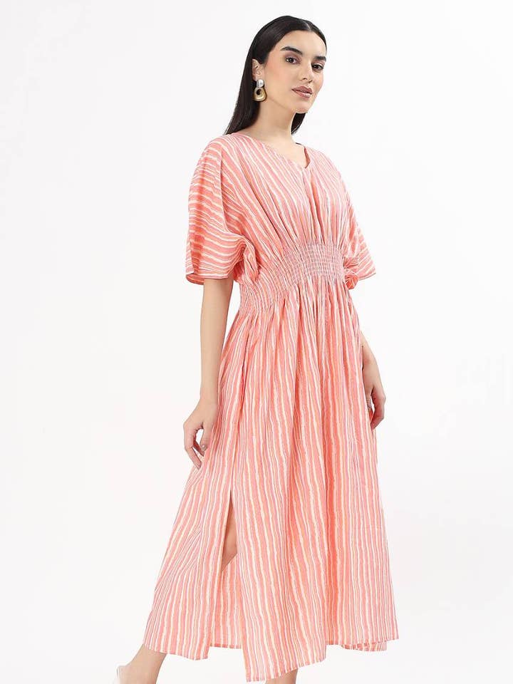 Hi Handmade - Wholesale Dress – Women's - Lia Lounge Dress - Cronulla Stripe0