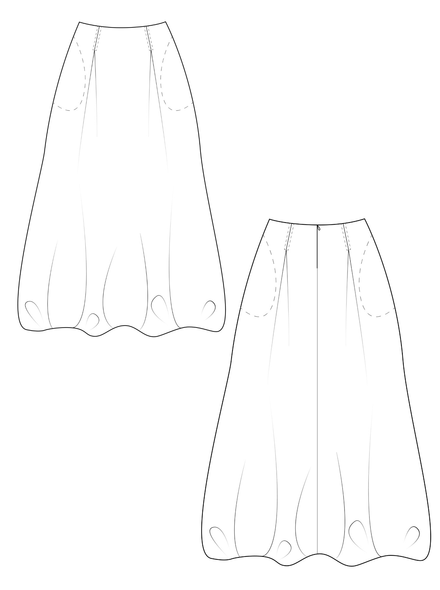 The Avid Seamstress LTD - Wholesale Craft Sewing Kit - NEW - The Universal Skirt Sewing Pattern 7