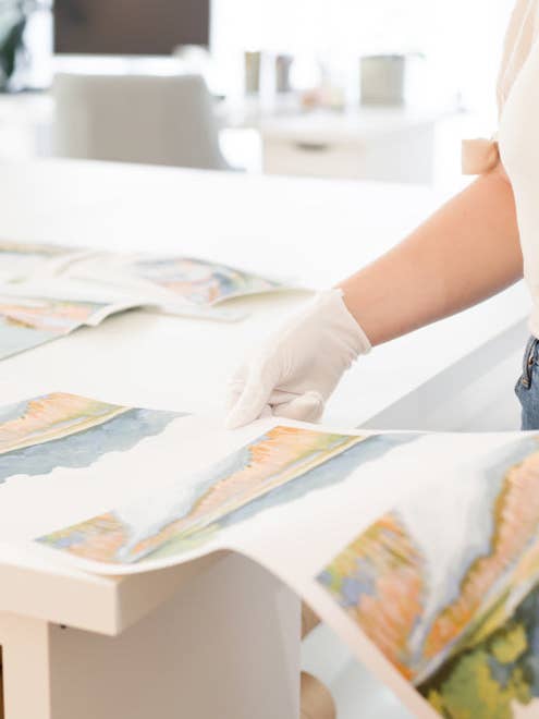 Long Straw for wholesale by Amanda Wathen Fine Art