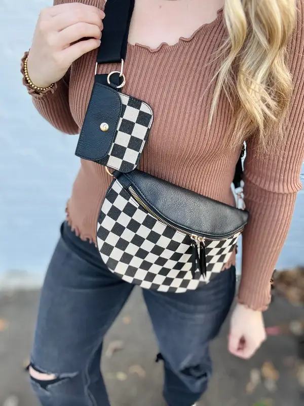Kaydee Lynn LLC - Wholesale Belt Bag - Women's - Checkmate Bum Bags3